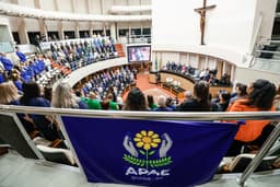 Alesc celebra 20 anos da Lei das Apaes (por Bruno Collaço/Agência AL)