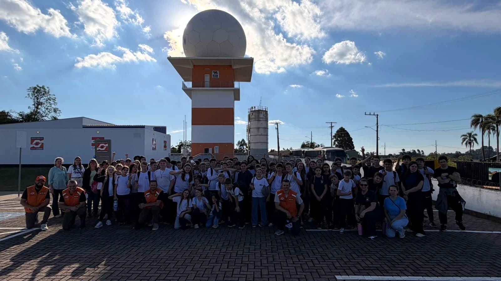 A atividade fez parte do Programa Defesa Civil na Escola (Foto por Ascom)