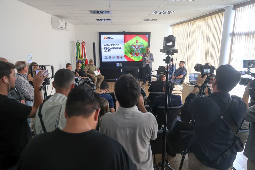 Estado mais seguro do país: Santa Catarina acumula recordes na redução de crimes em 2025