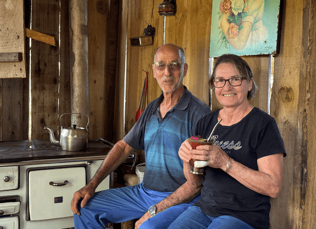 Pão de antigamente, casa no mato e a vida na roça em Nova Erechim