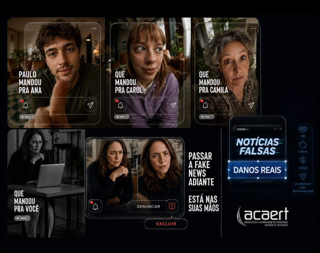 ACAERT lança campanha de combate às fake news e valorização da informação responsável
