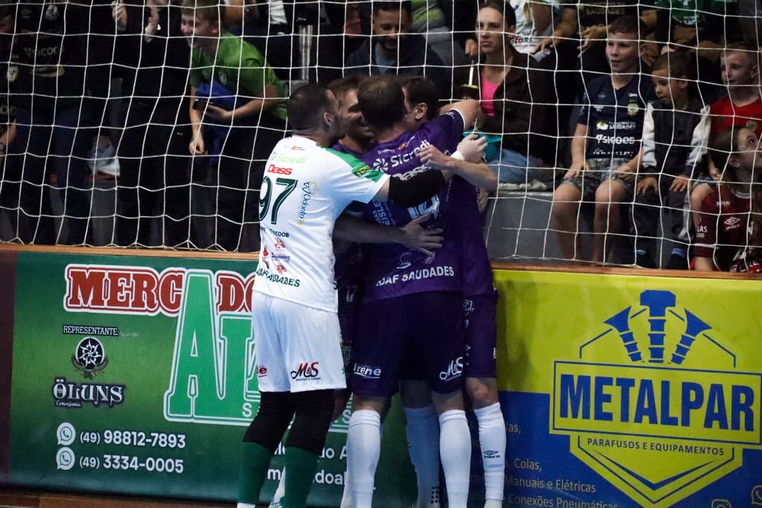 ADAF Saudades busca manter boa fase contra o Joaçaba Futsal pela Série Prata