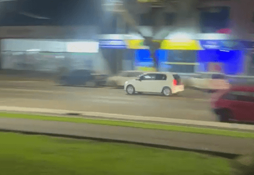 Fuga da PM termina com UP abandonado em Saudades