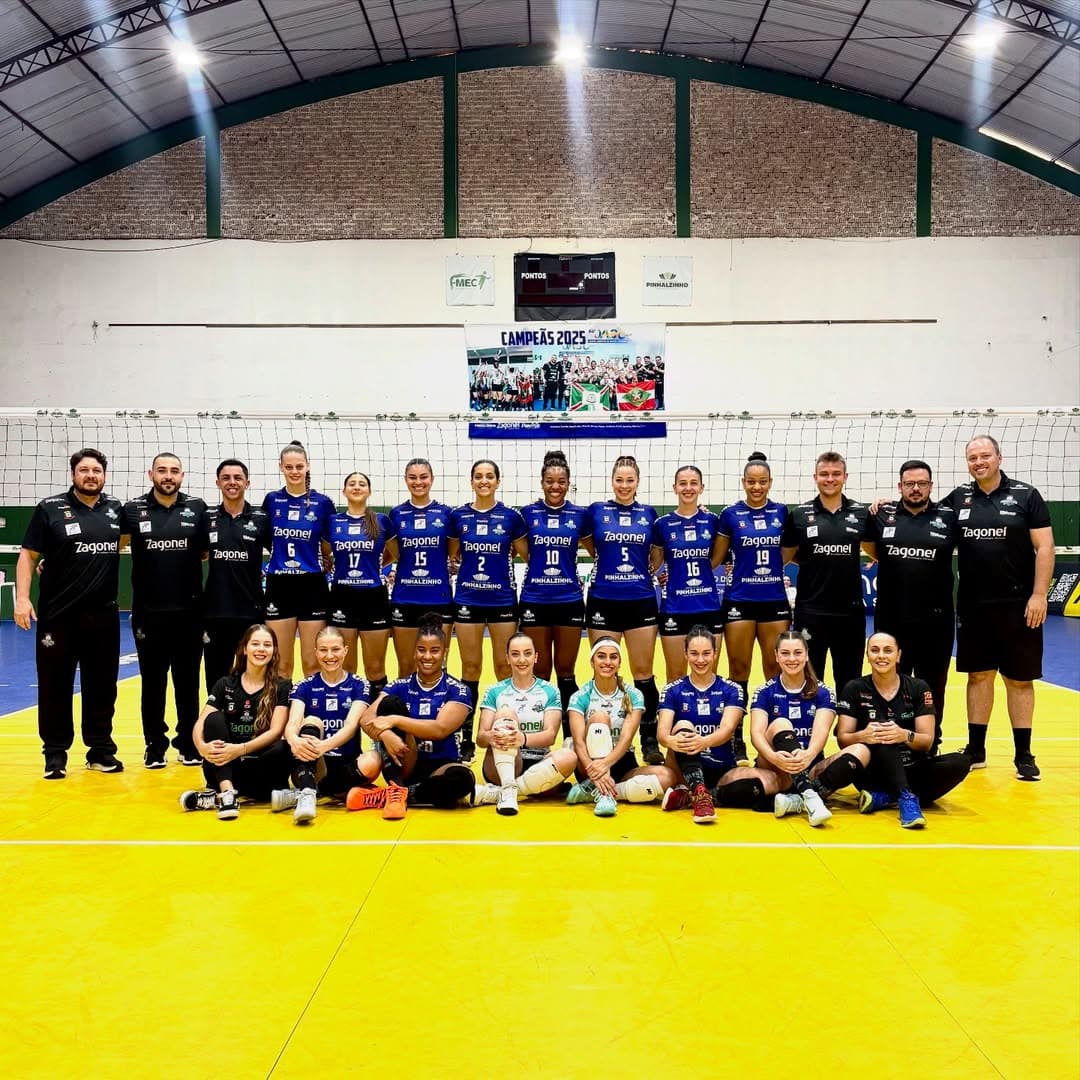 Pinhalense/Zagonel começa 2026 com vitória na Superliga B