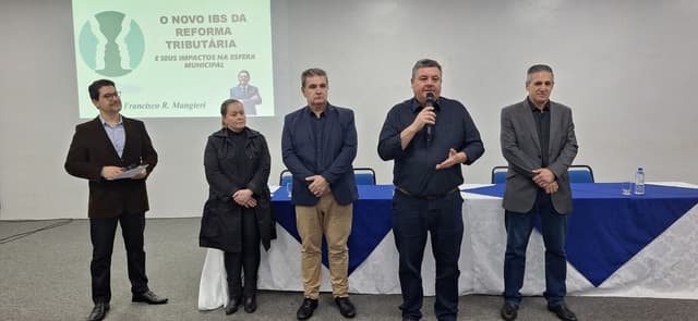 Capacitação reúne cerca de 190 participantes para discutir impactos da Reforma Tributária nos municípios