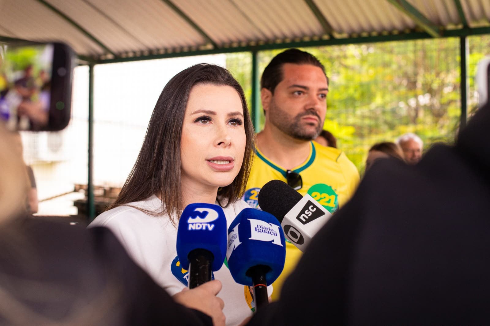Caroline De Toni fala sobre expectativas e propostas para o Senado durante as Eleições 2026 (Foto por ASCOM)