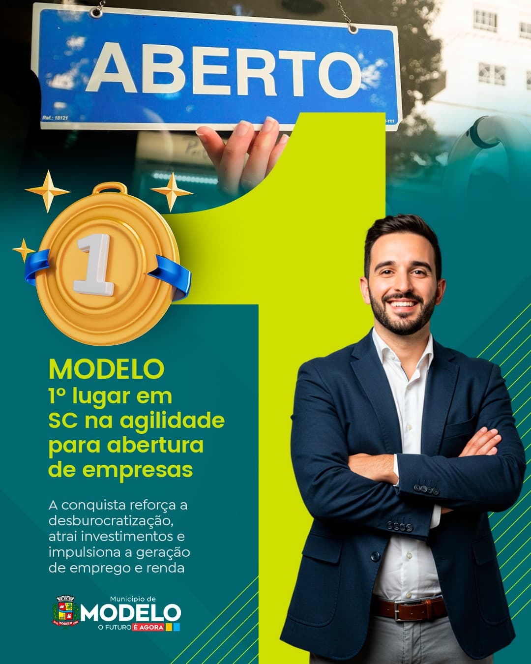 Modelo lidera ranking estadual de rapidez na abertura de empresas em Santa Catarina