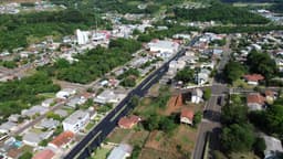 Rua XV de Novembro é totalmente revitalizada em Modelo (por Divulgação)