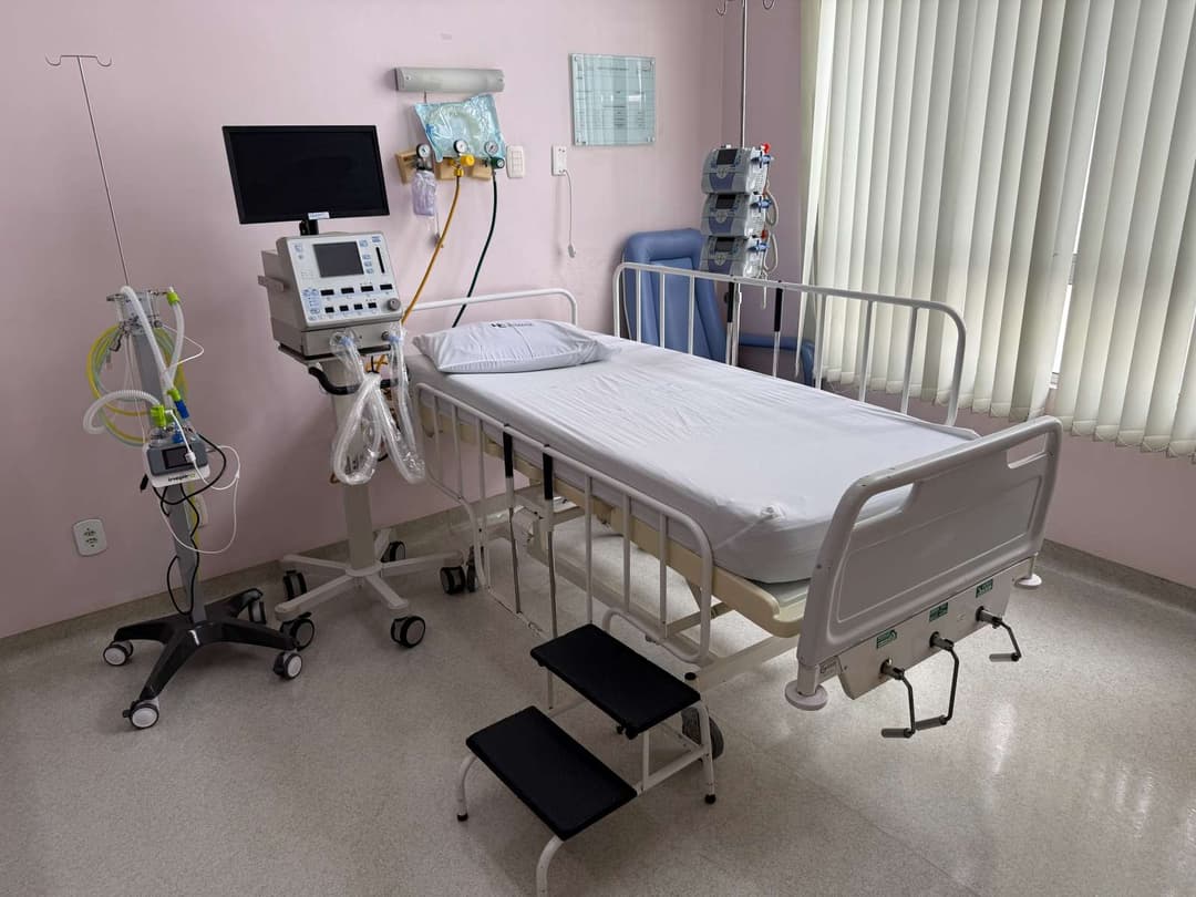 Hospital da Criança em Chapecó abre novos leitos pediátricos para casos respiratórios 