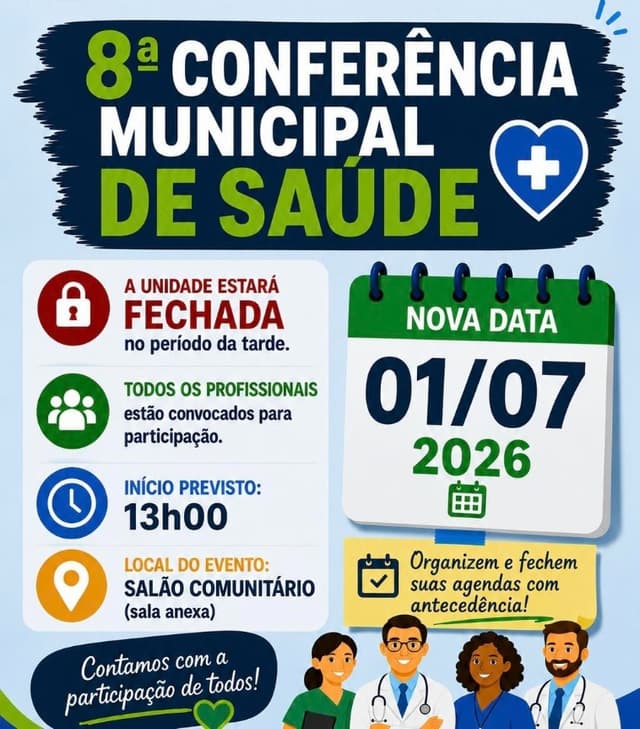 Comunidade é chamada a participar da construção das políticas de saúde em Nova Itaberaba