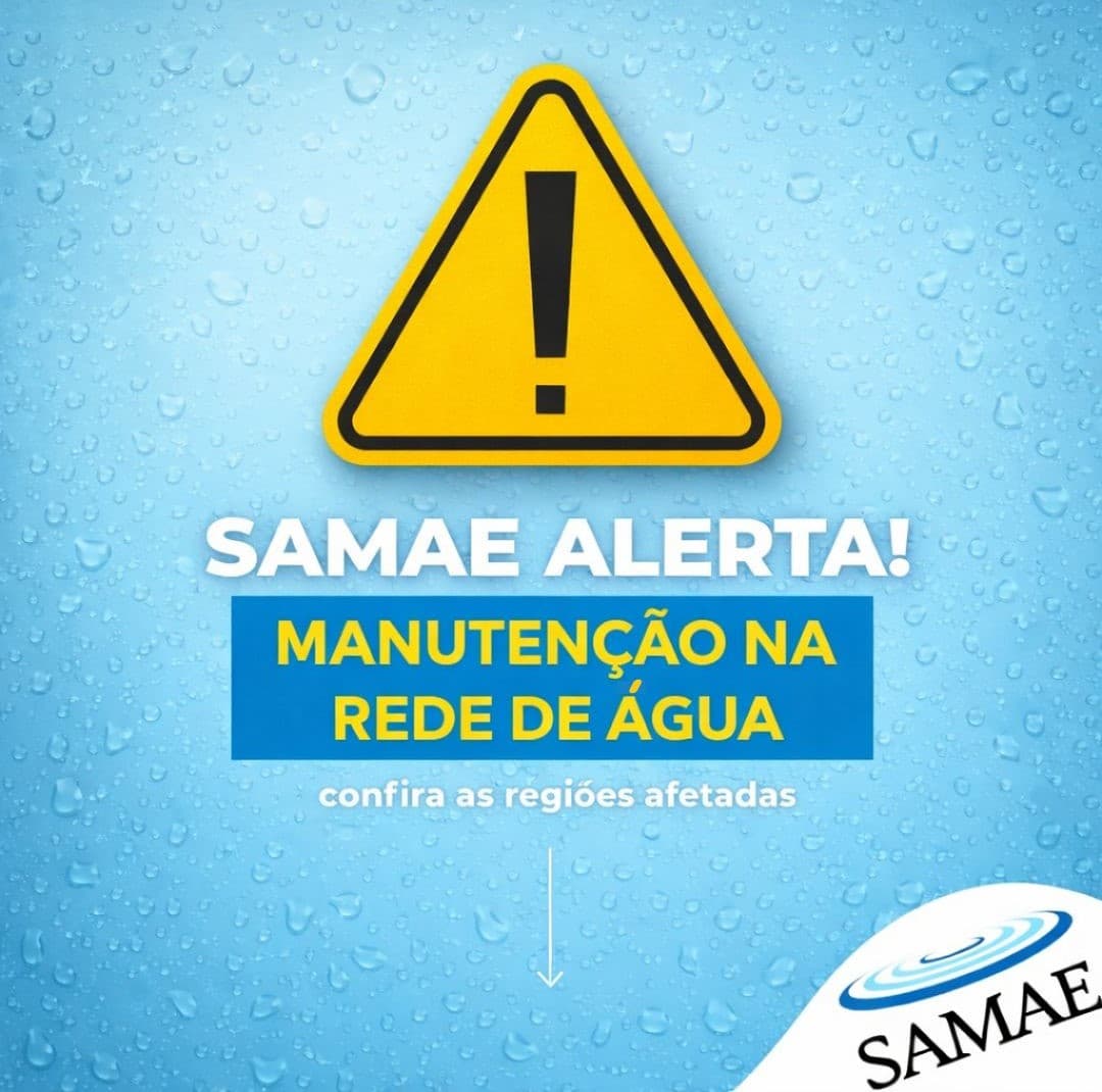 Falta de energia interrompe abastecimento de água em Saudades nesta sexta-feira
