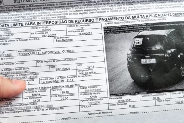 Multas poderão deixar de acompanhar veículos em casos específicos
