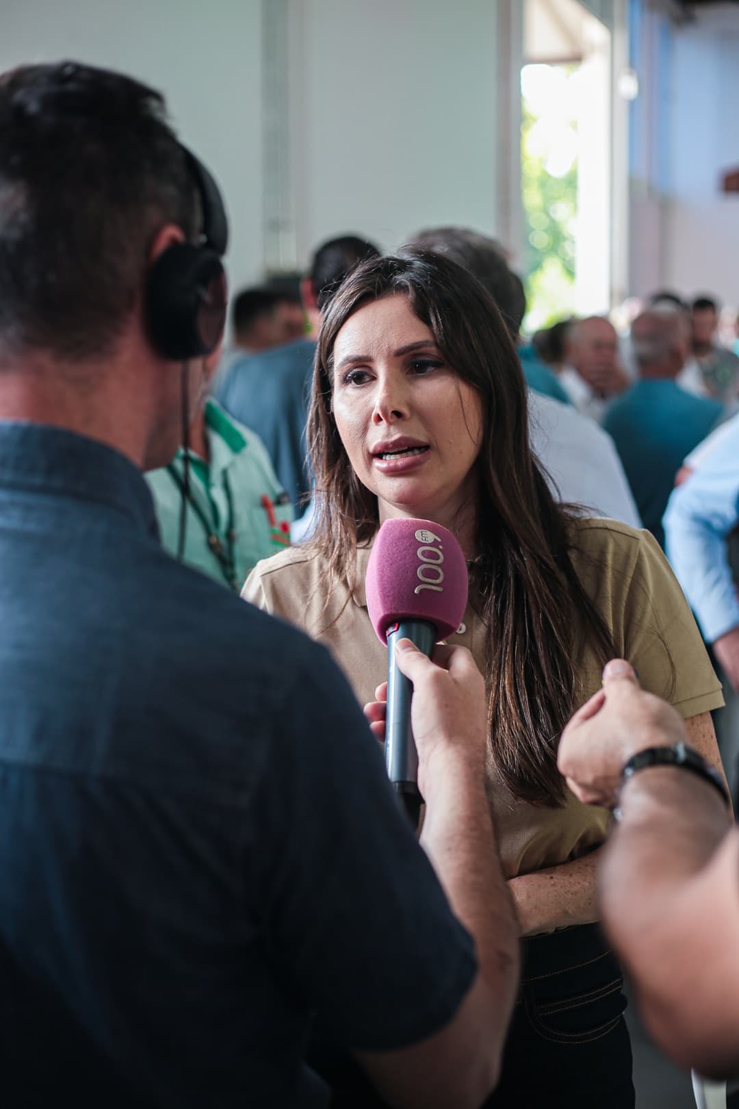 Carol de Toni comentou sobre o tema na abertura do evento (Foto por Renan Ribeiro)