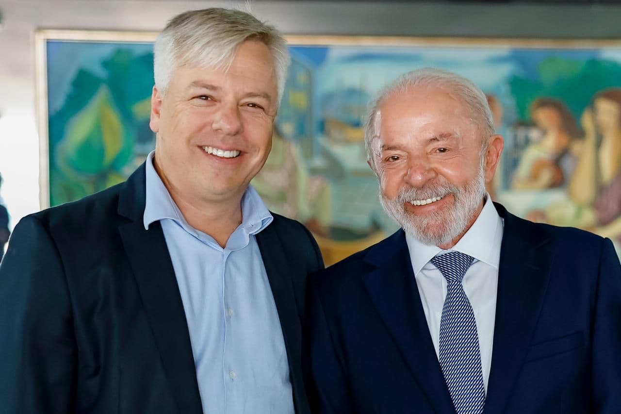 Fabiano da Luz participa de reunião com Lula e avalia cenário político em SC (Foto por Divulgação)