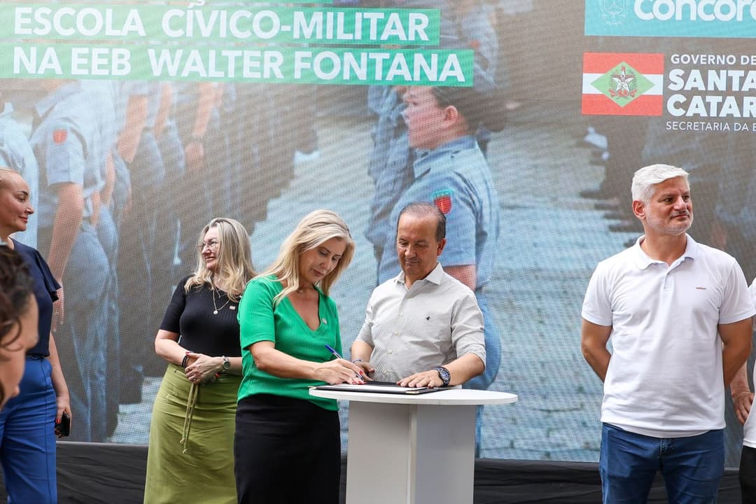 Programa de colégios Cívico-Militares é ampliado e chega a Concórdia