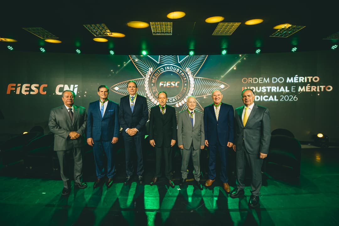 Coragem para empreender: FIESC homenageia industriais que ajudam a transformar Santa Catarina