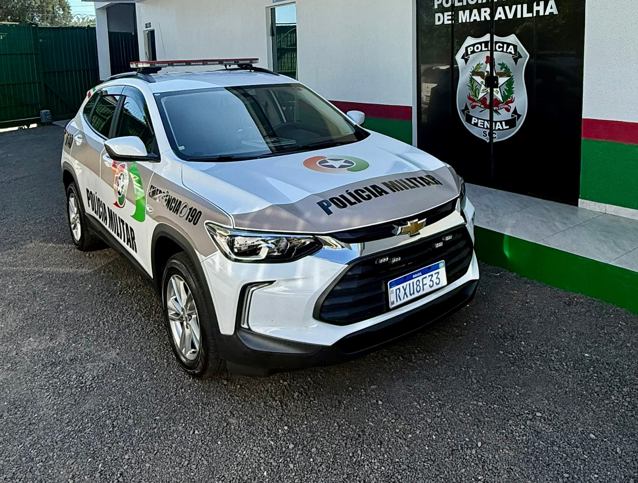 Policiais militares realizaram a prisão (Foto por PM)