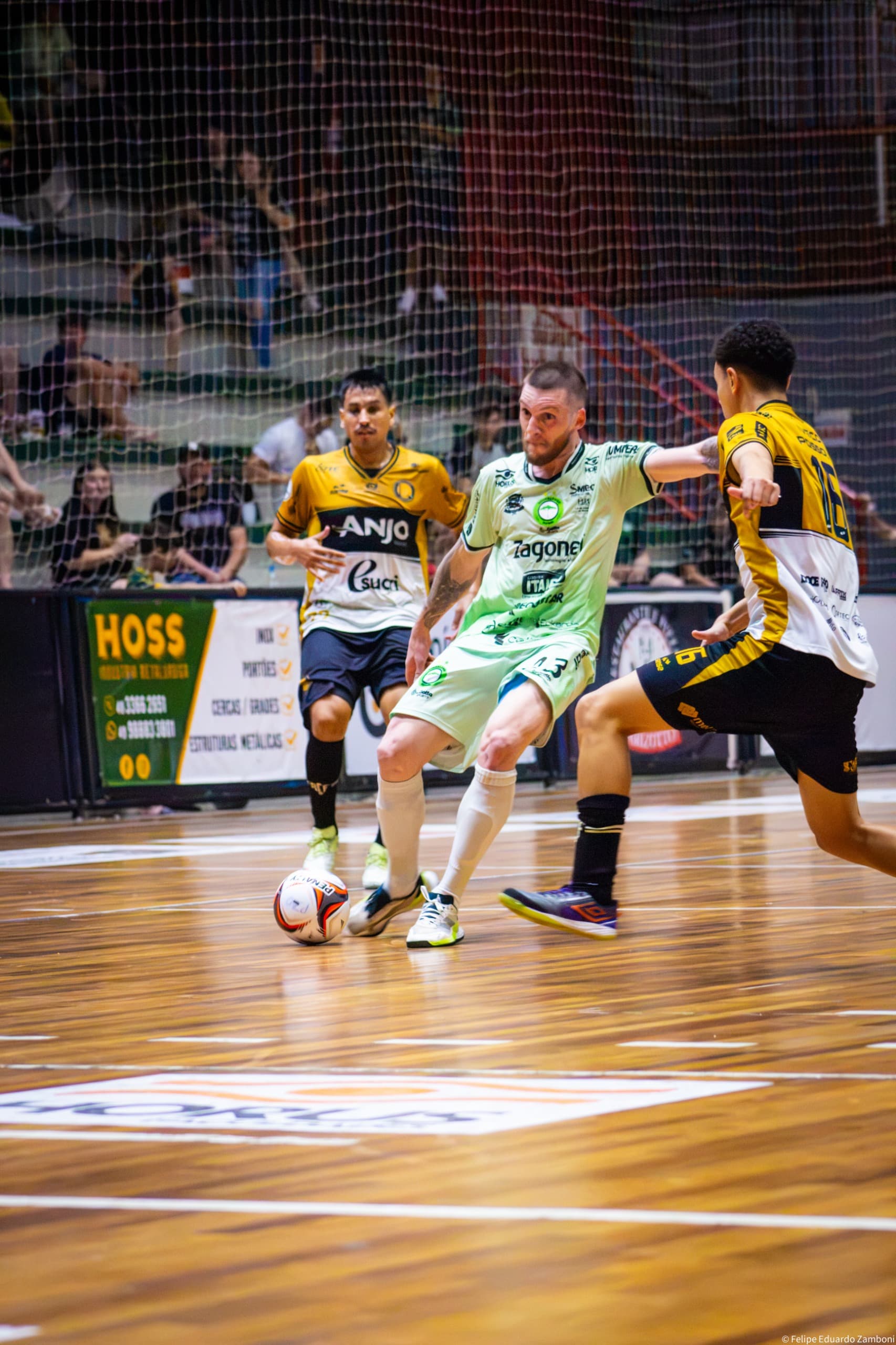 Pinhalense Futsal Zagonel enfrenta o Criciúma em busca de vaga na semifinal da Copa SC