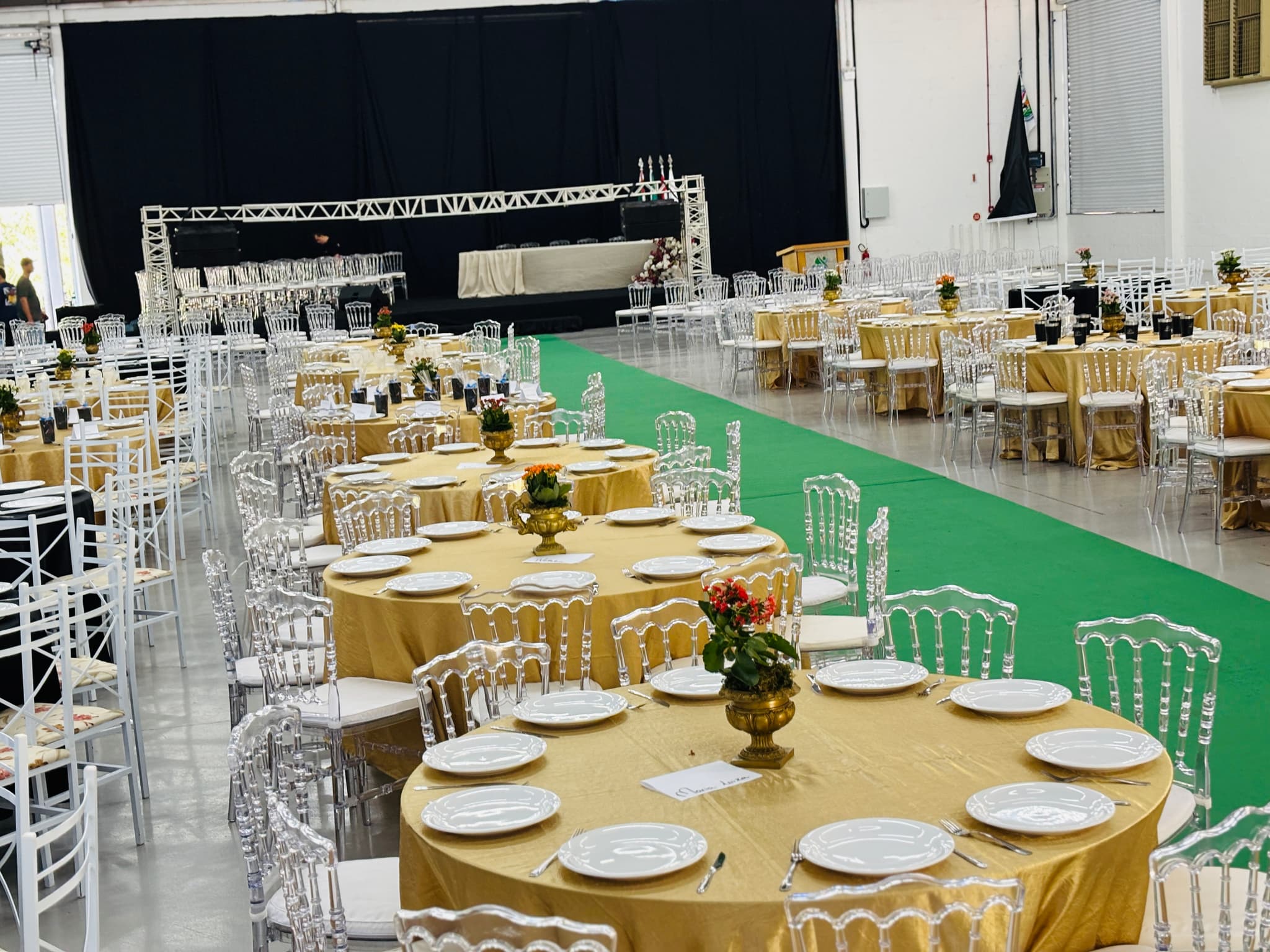 Local onde vai acontecer a colação de grau (Foto por Henrique Paulo Koch)