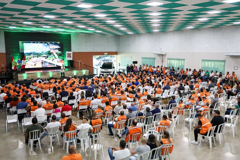 Jorginho Mello entrega investimentos da Defesa Civil no Oeste (Foto por Roberto Zacarias/Secom GOVSC)