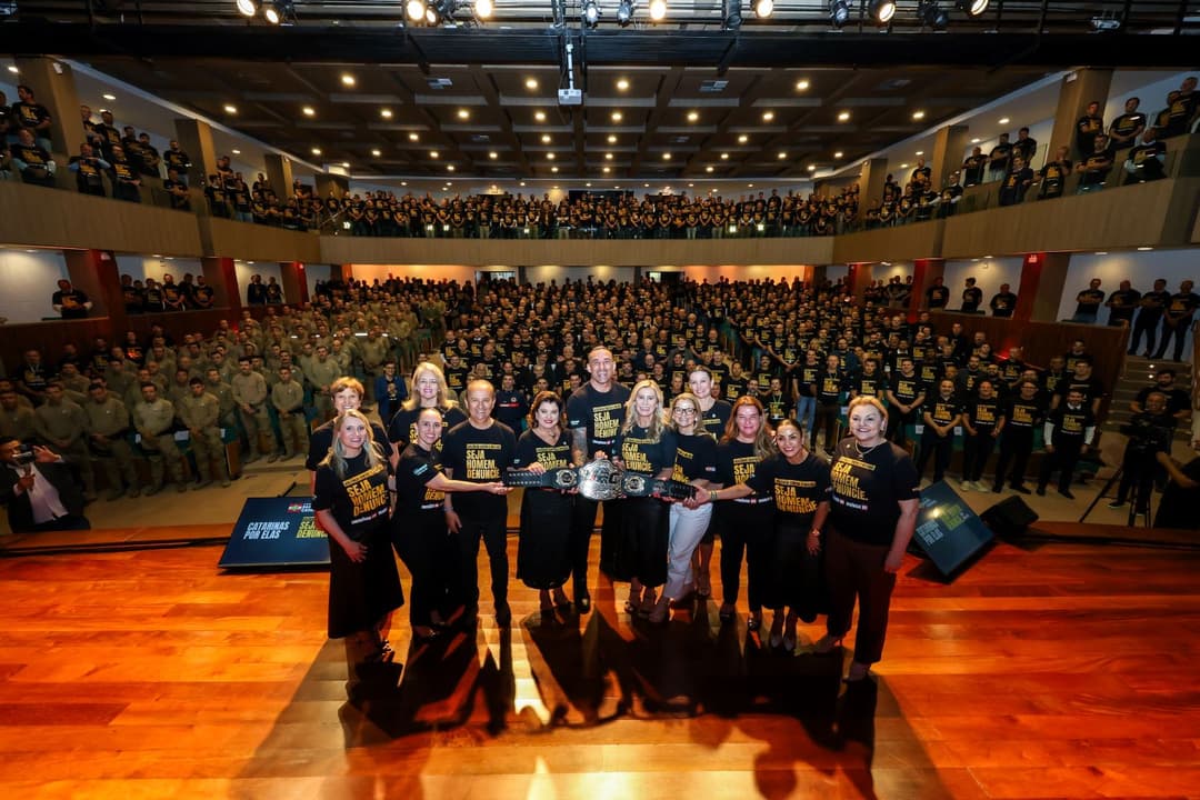 Governo de SC lança mobilização do Catarinas por Elas com foco nos homens