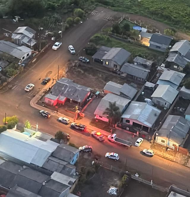 Policiais montam grande operação no Oeste