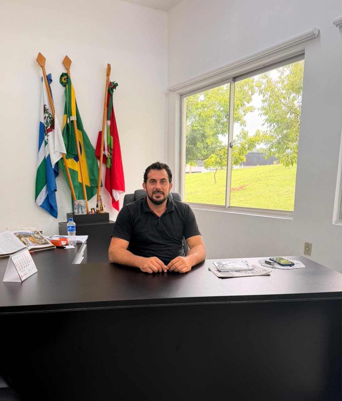 Prefeito em exercício, Douglas Kviatkoski faz balanço positivo dos 15 dias à frente do Executivo de Sul Brasil (Foto por Divulgação)