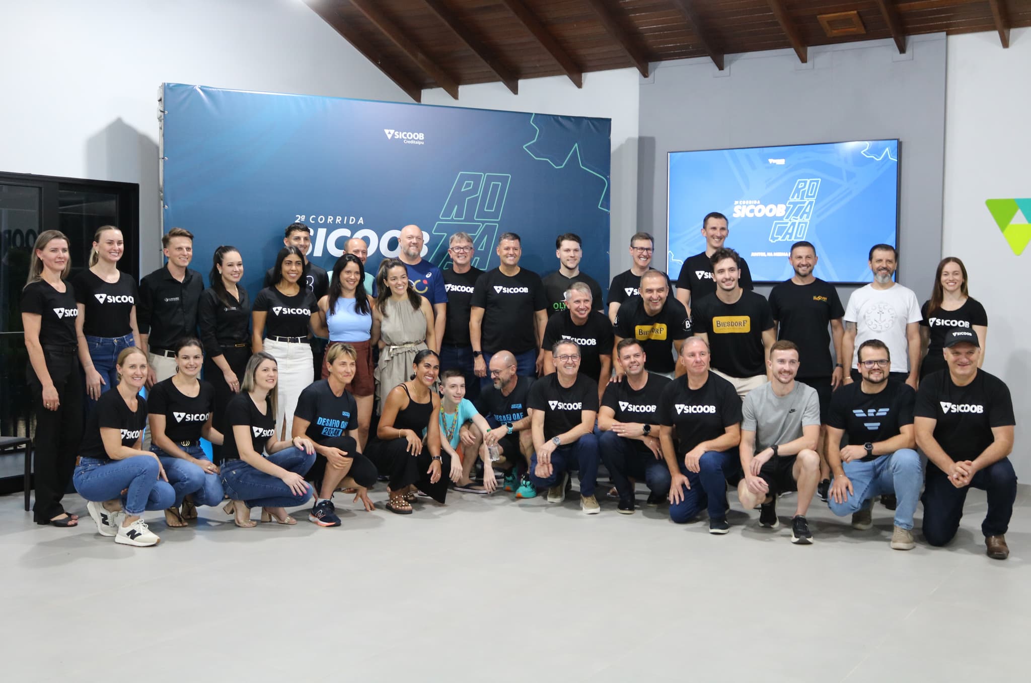 Lançamento reuniu atletas e colaboradores (Foto por Henrique Paulo Koch)