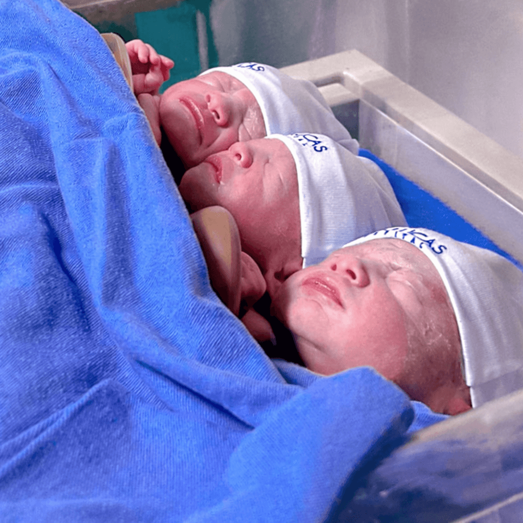 Meninas vieram ao mundo no Sudoeste do Paraná (Foto por Divulgação)