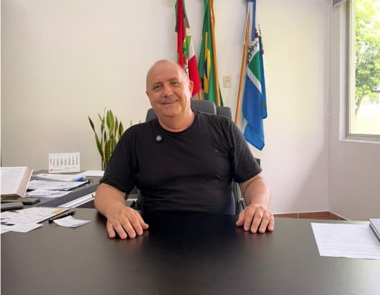 Prefeito Galina avalia ano em Sul Brasil (Foto por Divulgação)