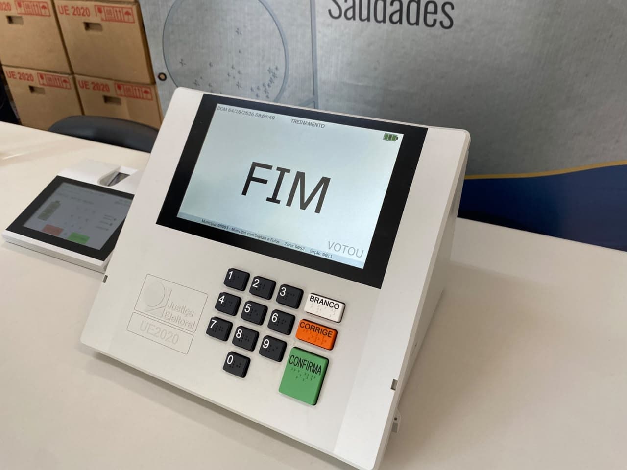Brasileiros vão às urnas neste domingo (Foto por Felipe Eduardo Zamboni)