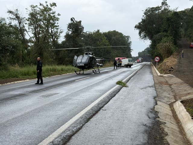 Grave acidente é registrado na BR-282 em Nova Itaberaba