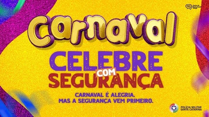 PMSC lança Operação Alegria para segurança no carnaval 2026 (Foto por PMSC)