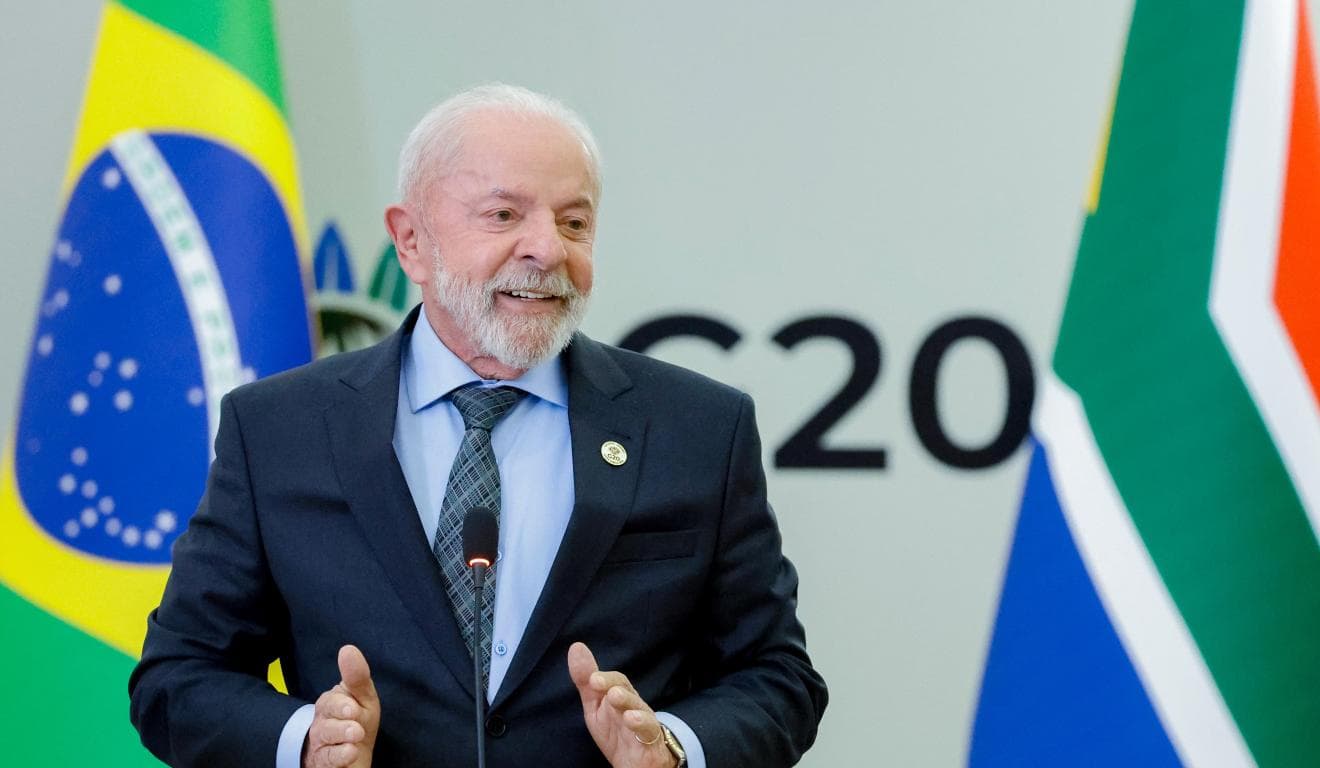 Lula comentou sobre a prisão de Bolsonaro durante reunião do G20, na África do Sul (por Ricardo Stuckert)