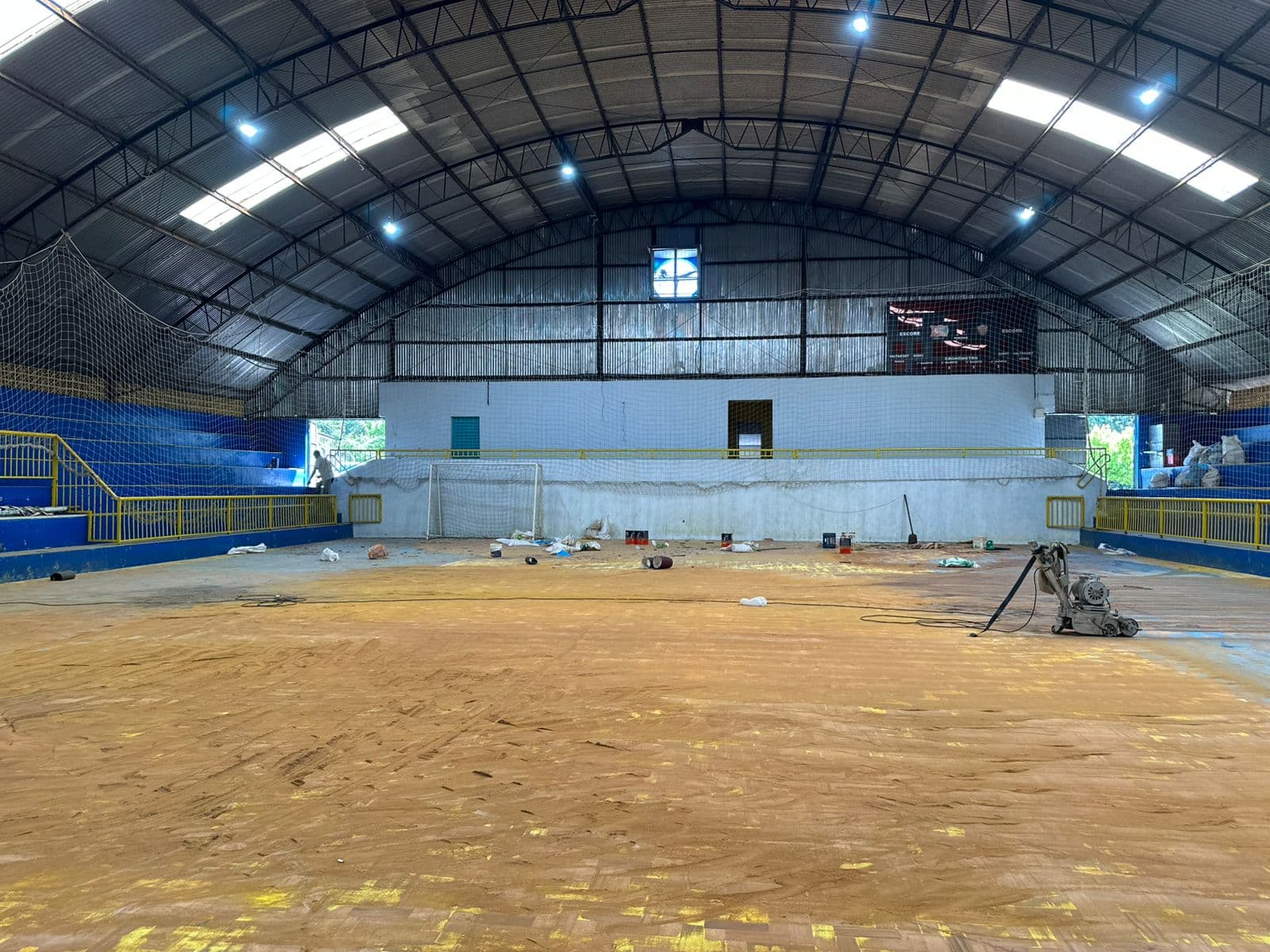 Obra atende antiga reivindicação dos desportistas e garante mais conforto e qualidade para atividades esportivas e educacionais (por Divulgação)