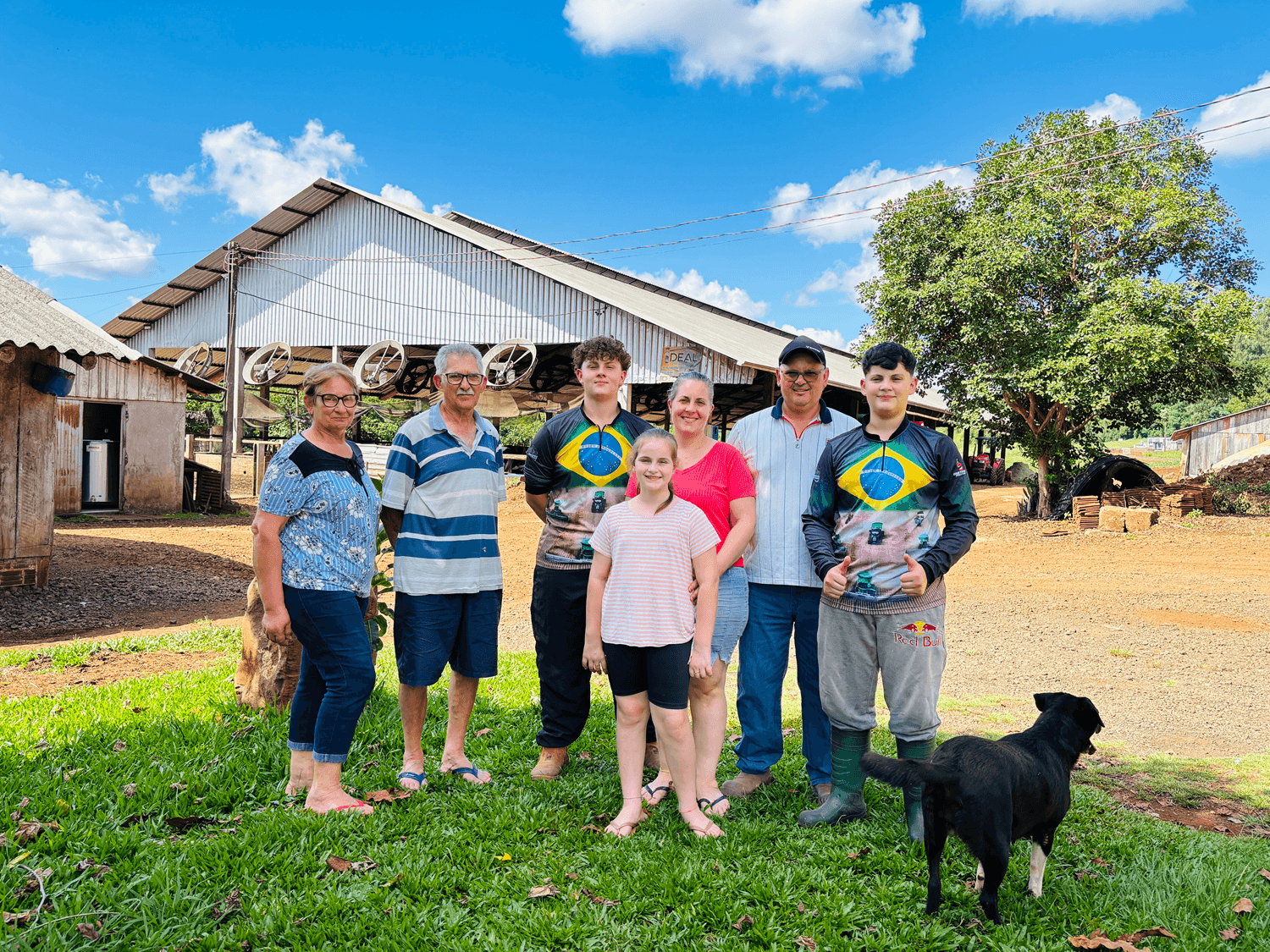 Família prova que o futuro do campo está na união