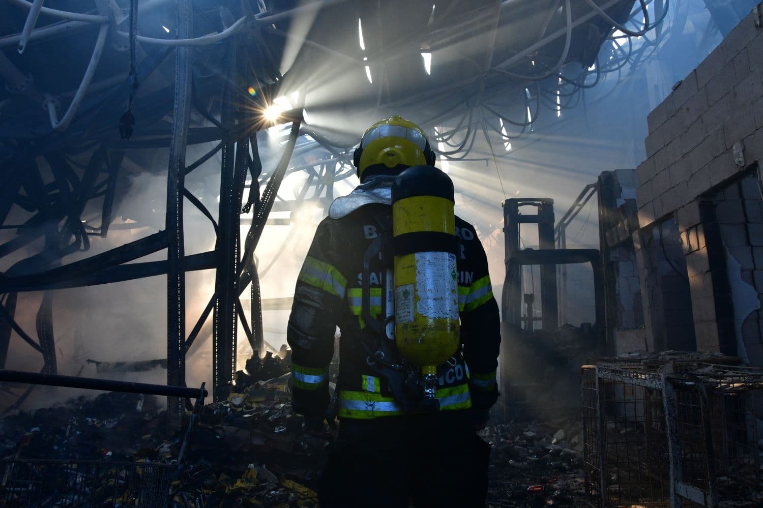 Atuação dos bombeiros contribui para a preservação de patrimônios em Santa Catarina (Foto por Divulgação /CBMSC)