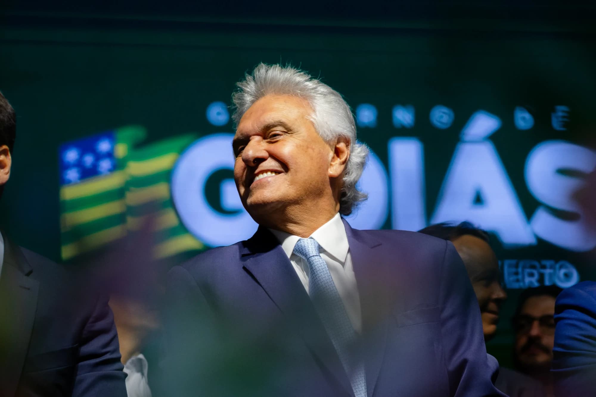 Caiado conta com alta taxa de aprovação de seu governo em Goiás (Foto por Guilherme Alves/Jornal Opção)