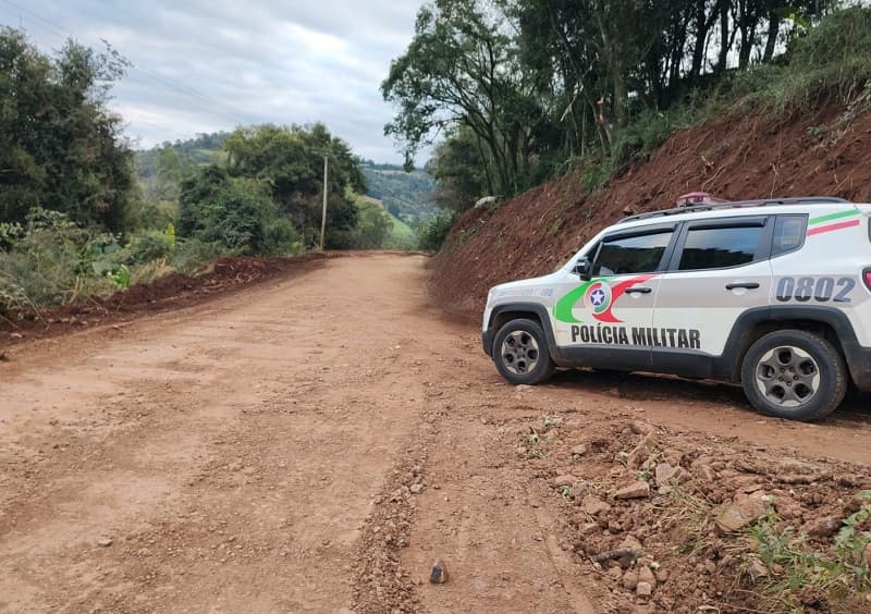 PM realizou cerco; segundo envolvido fugiu (Foto: Divulgação)