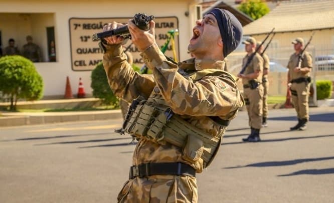 Curso de formação leva em conta vários fatores físicos e psicológicos (Foto: Polícia Militar)