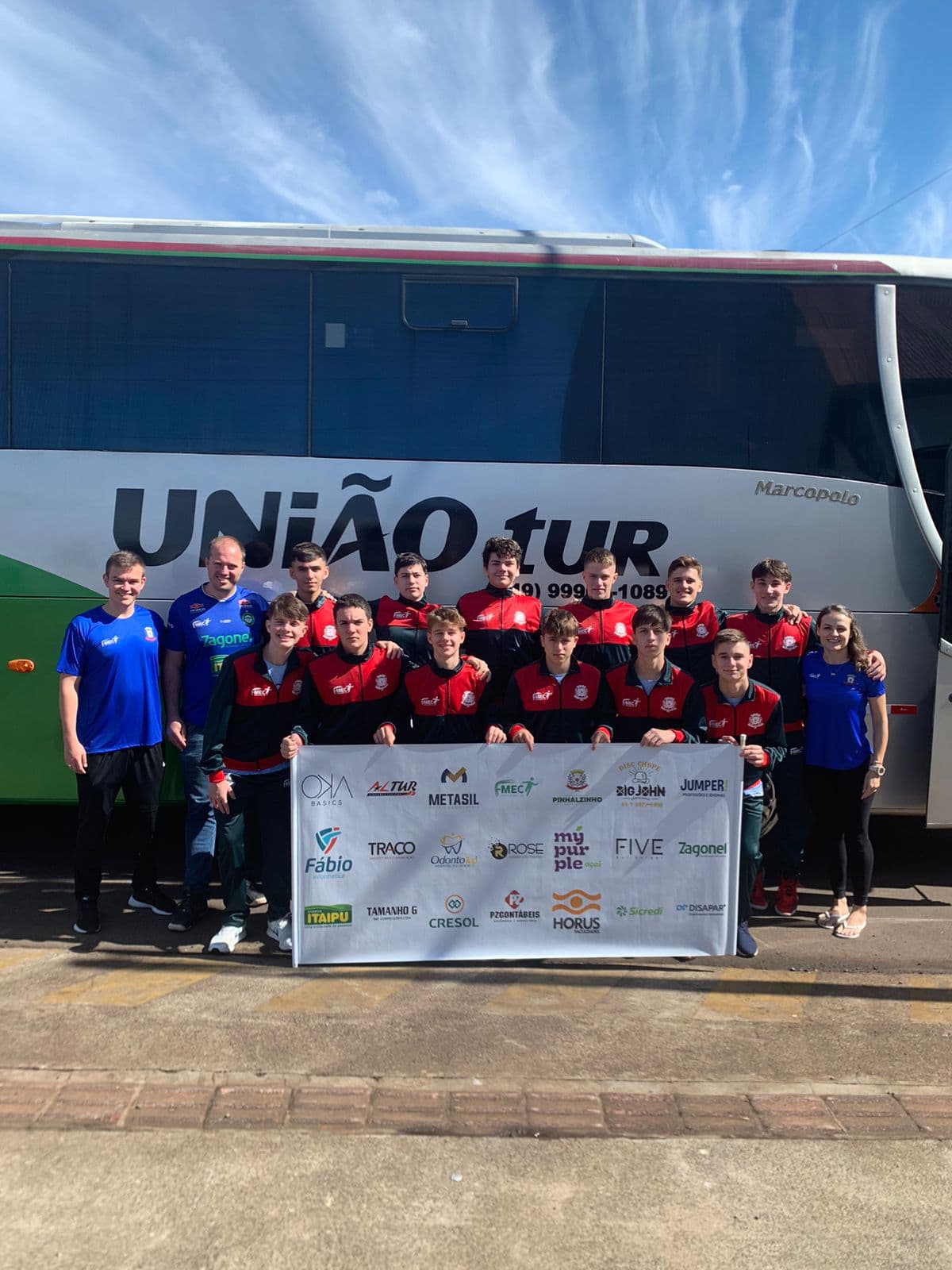 A equipe realizou a sua estreia nesta competição em Florianópolis (Foto: FMEC)