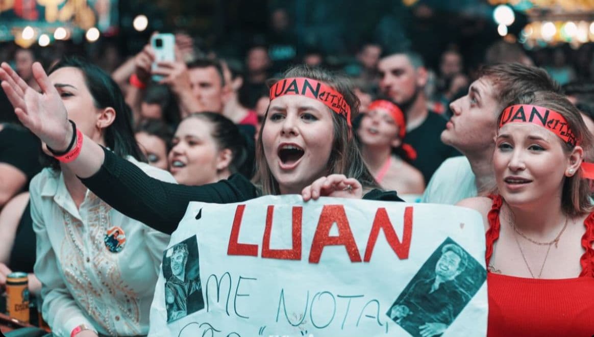 Luan Santana abriu os shows nacionais da edição de 2023 (Foto: Marcelo Siqueira/Efacip)