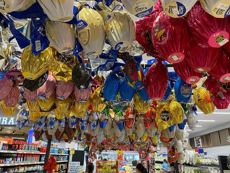 Apesar do preço alto, ovos de Páscoa está entre os presentes mais procurados (Foto: Felipe Eduardo Zamboni)