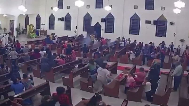 Artefato causou preocupação no local (Foto: Divulgação)