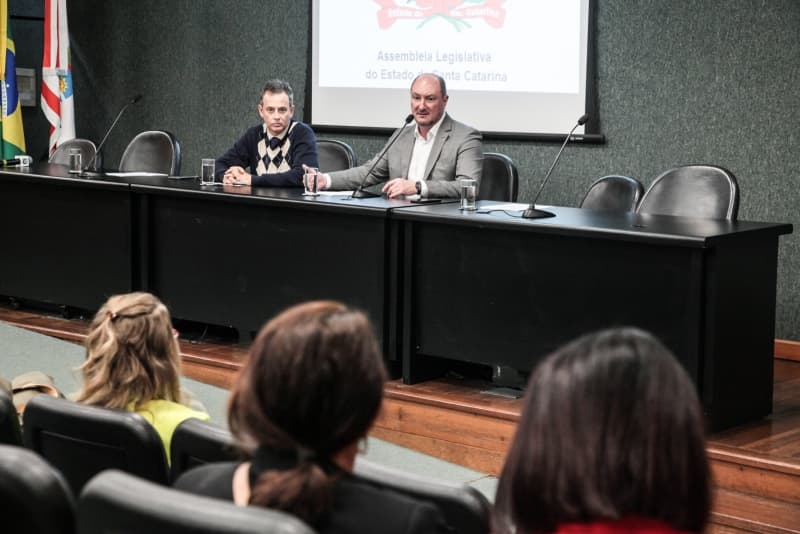 Presidente da Alesc, Mauro de Nadal (Foto: Solon Soares/Agência AL)