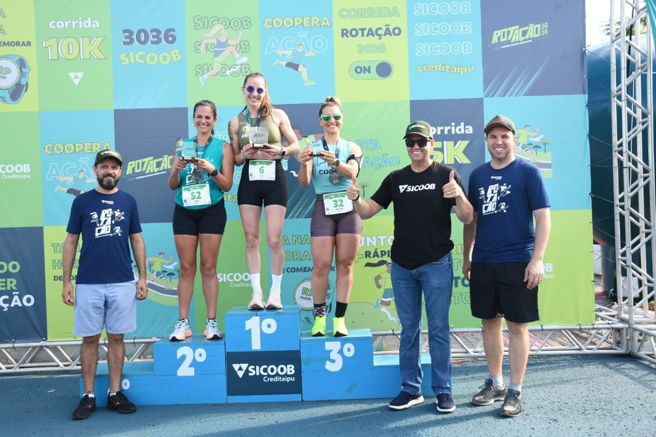 Sicoob realiza primeira corrida esportiva em Pinhalzinho