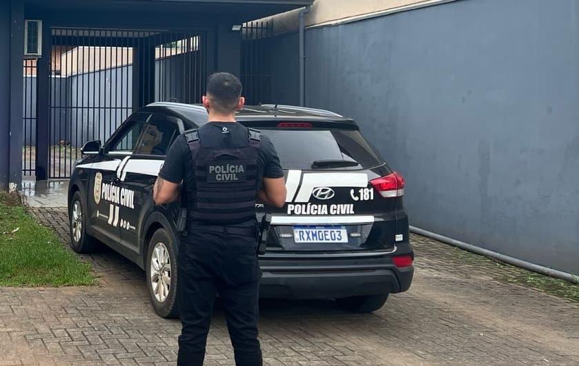 Crime aconteceu em Ponte Serrada (Foto: Polícia Civil)