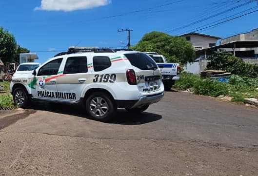Polícia Militar fez um Boletim de Ocorrência (Foto: Marcos Lewe)