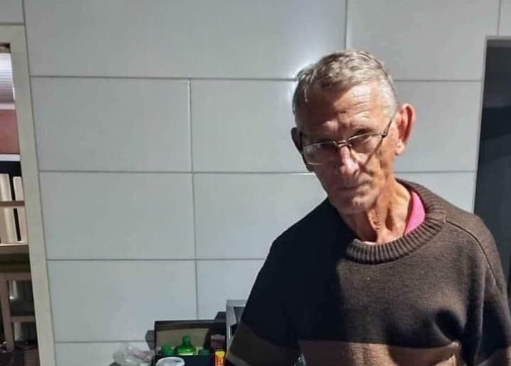Seno foi visto caminhando por rodovia (Foto: Arquivo pessoal)