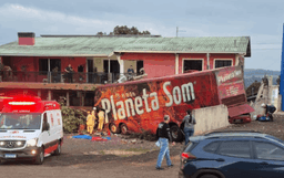 Conjunto se acidentou no Paraná (Foto: Divulgação)